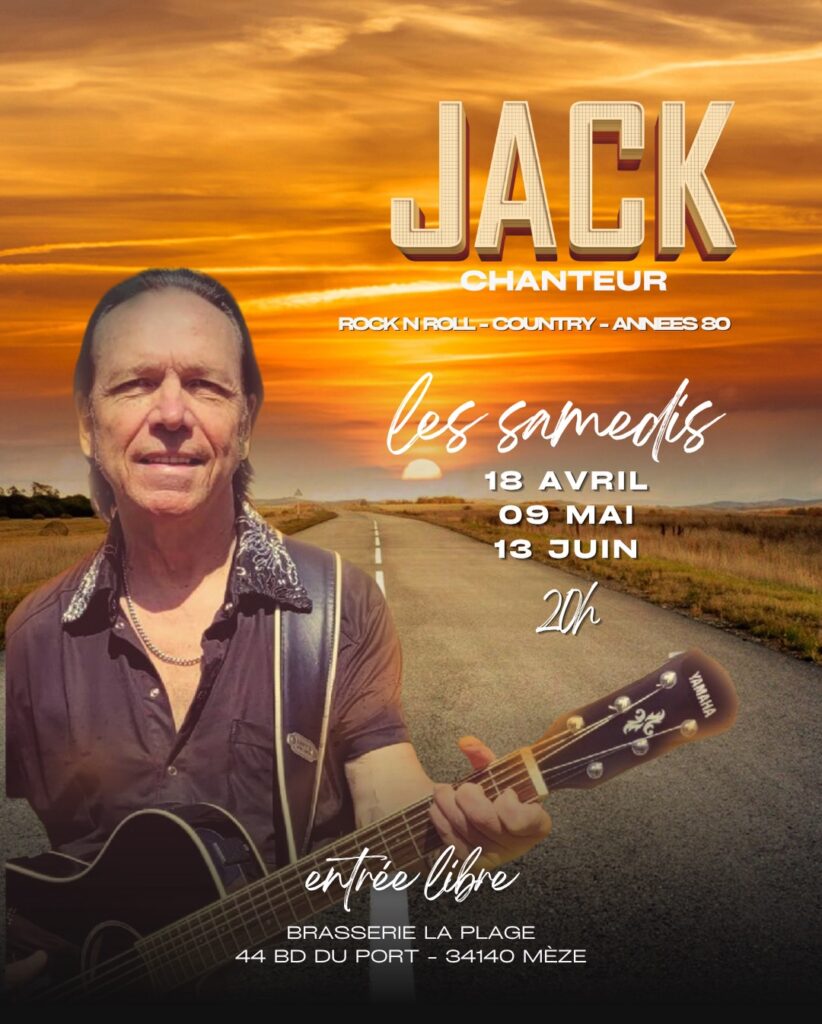 Jack Musique à Mèze